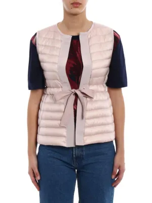 Longue Saison Vest In Blush