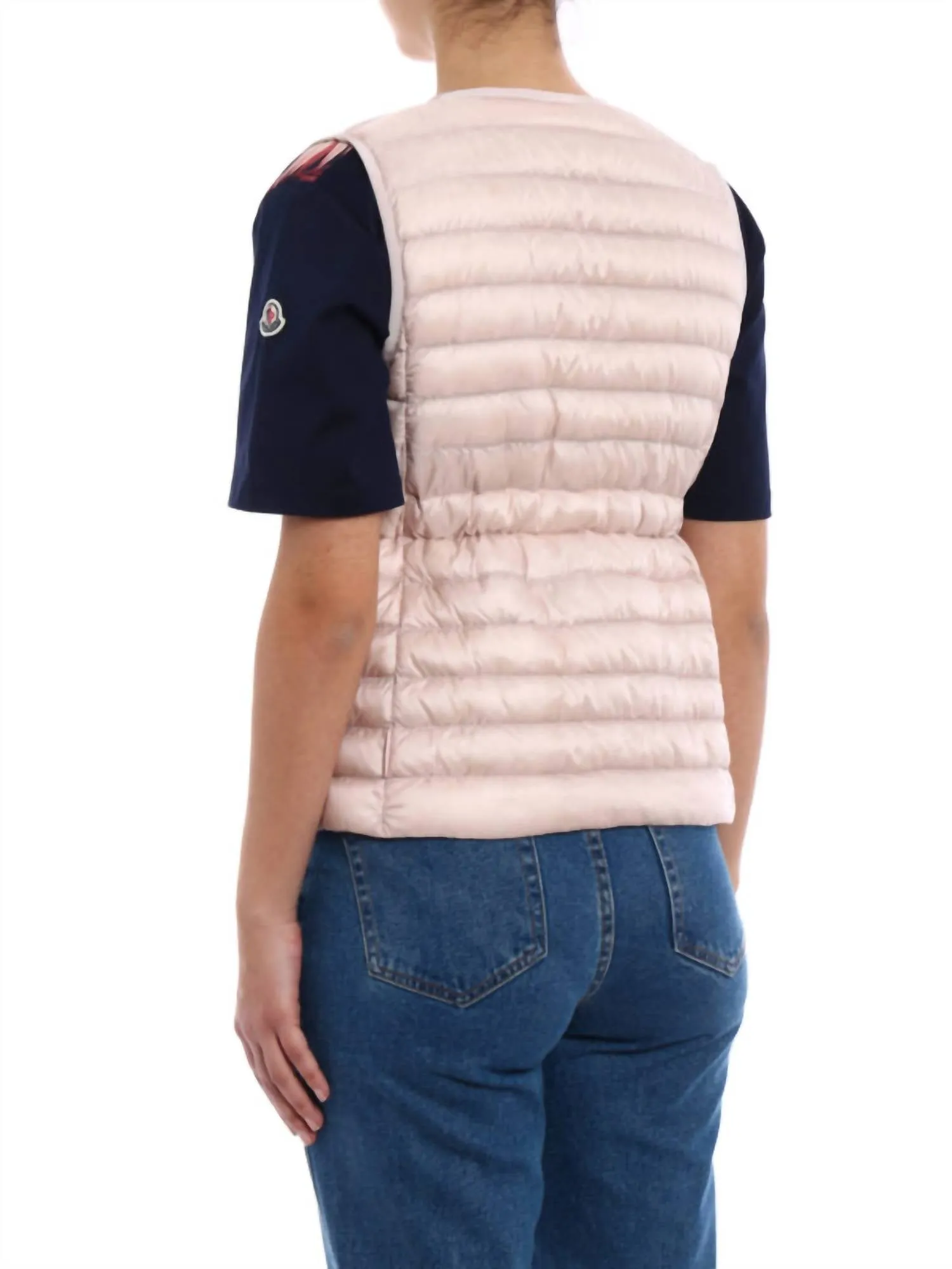Longue Saison Vest In Blush