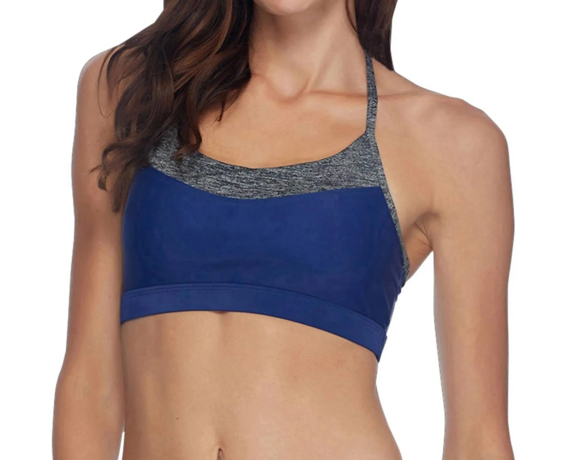 Lotus Medium Impact Sports Bra In Midnight