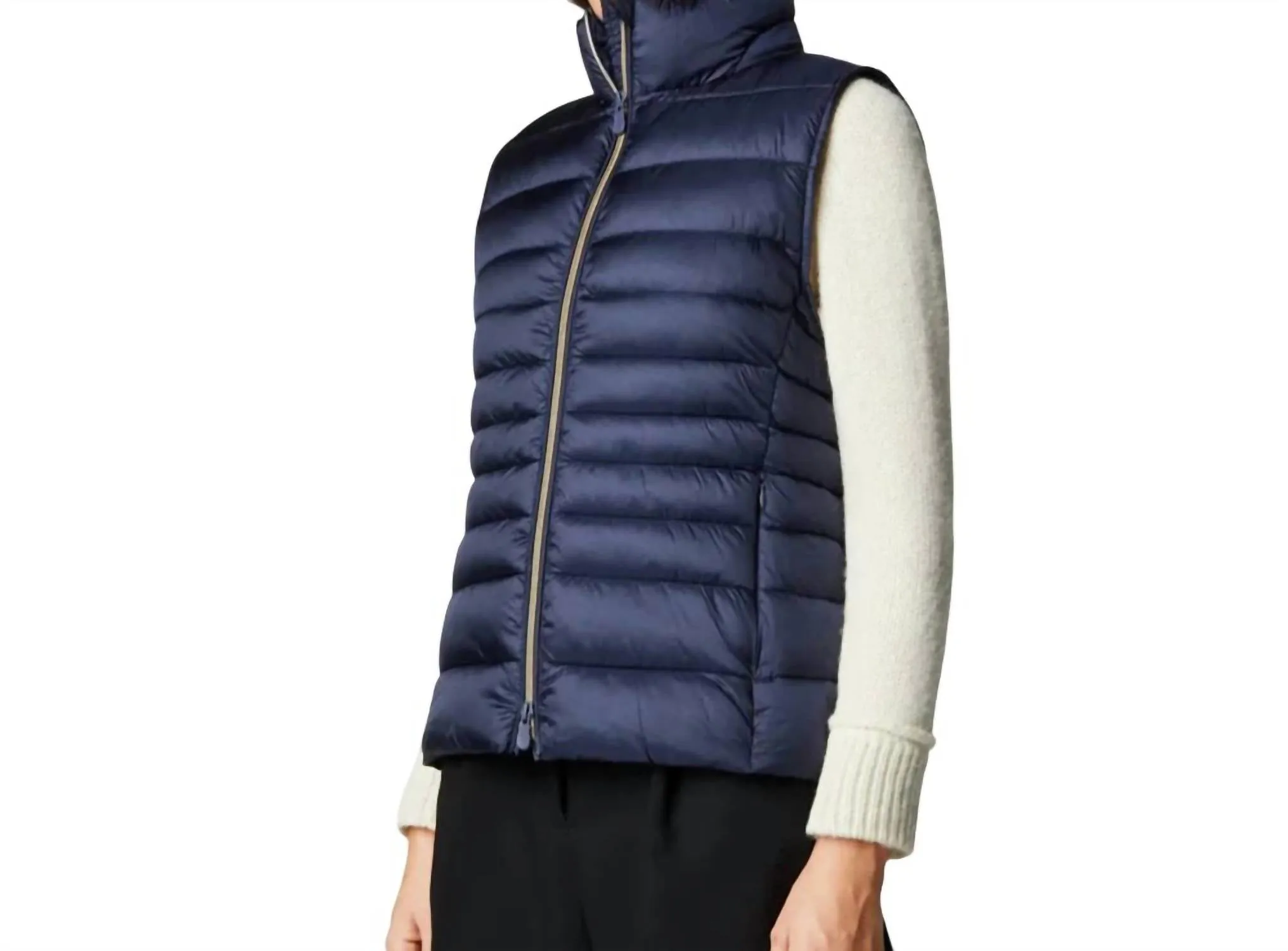 Lynn Vest In Blue Black