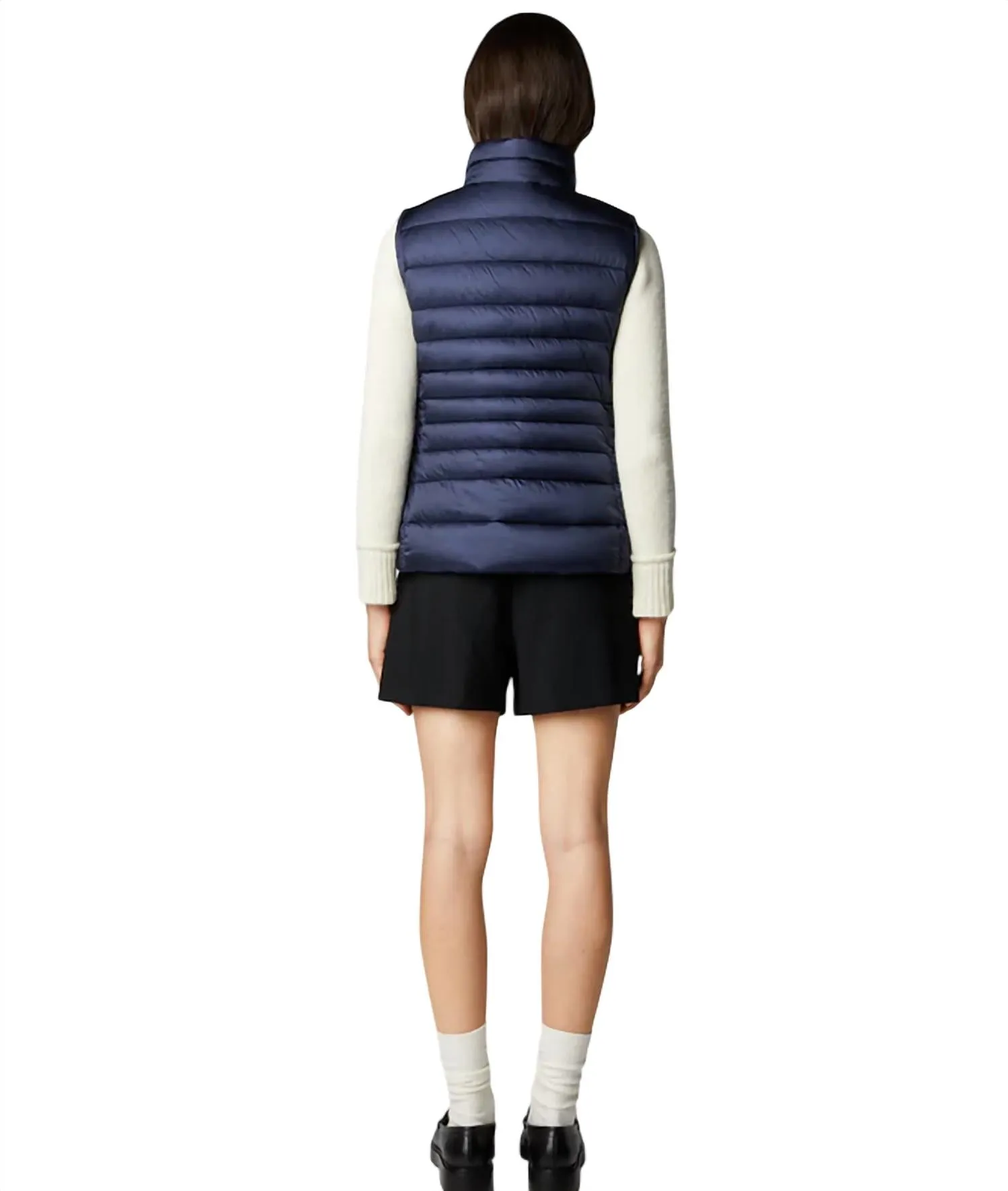 Lynn Vest In Blue Black