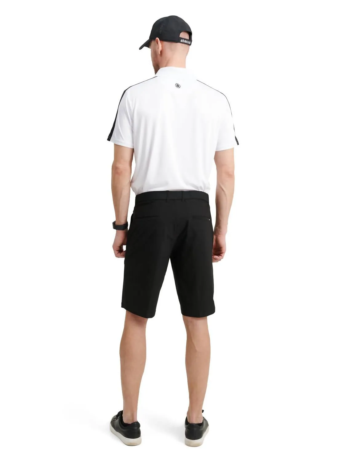 Men Mellion 4 Ways Stretch Shorts In Black