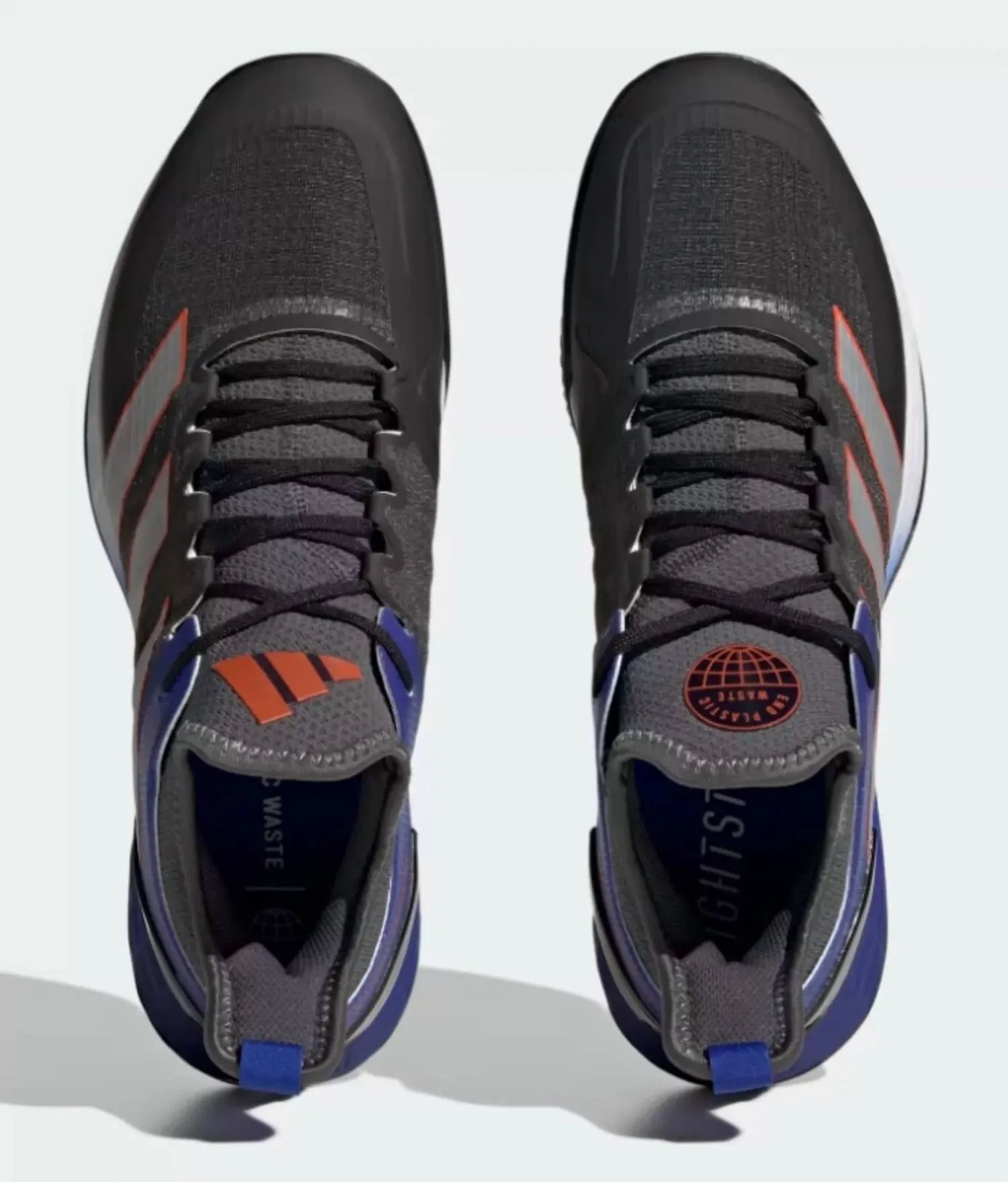 Men's Adizero Ubersonic 4 Clay In Grey/blue