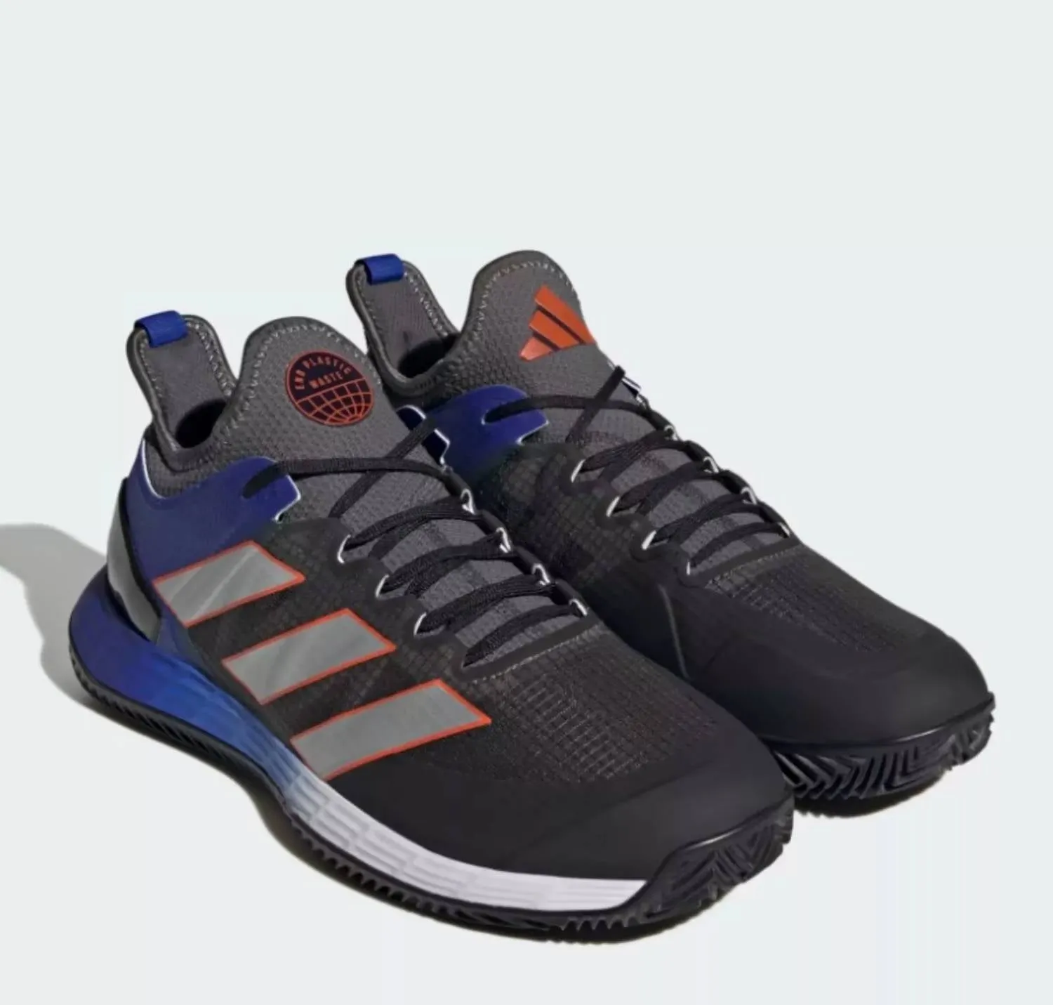 Men's Adizero Ubersonic 4 Clay In Grey/blue