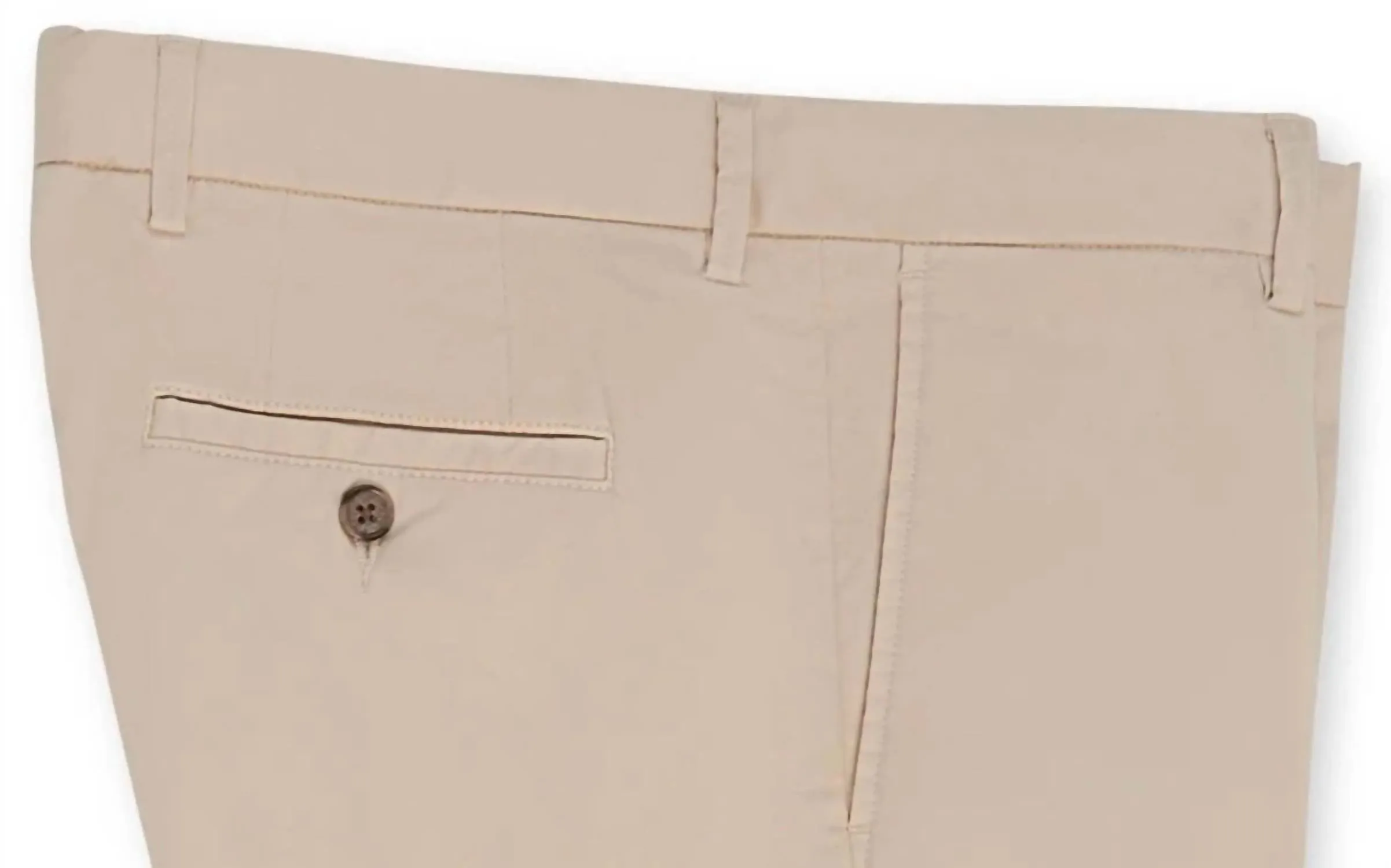 Men's Cotton Twill Short 8.5" Length Short In Khaki