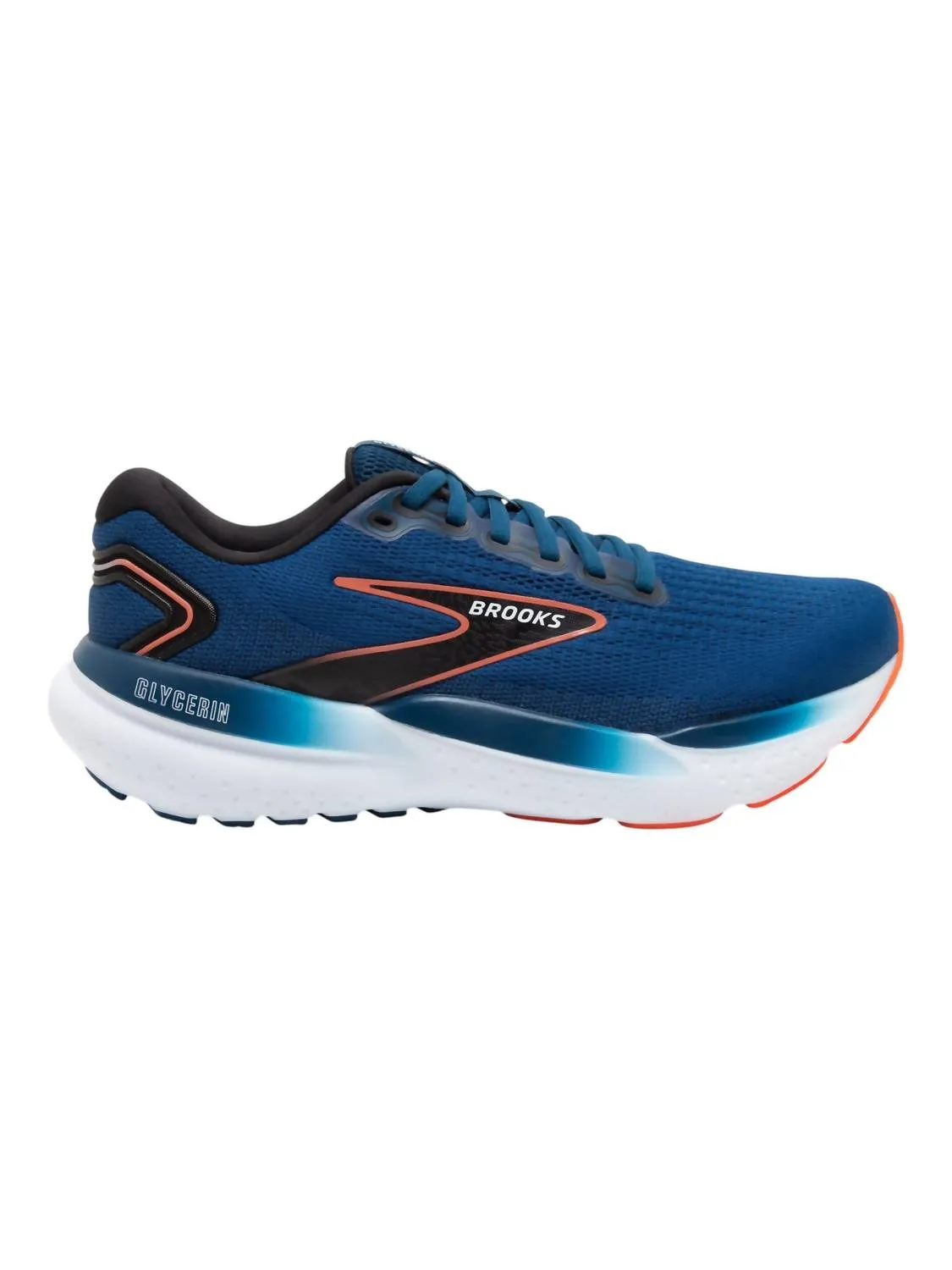 Men's Glycerin 21 Shoes In Blue Opal/black/nasturtium