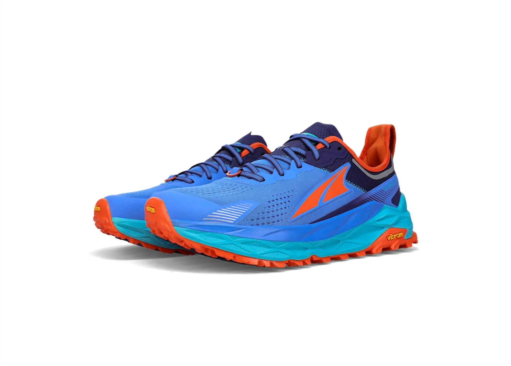 Men's Olympus 5 Trail Running Shoe In Blue
