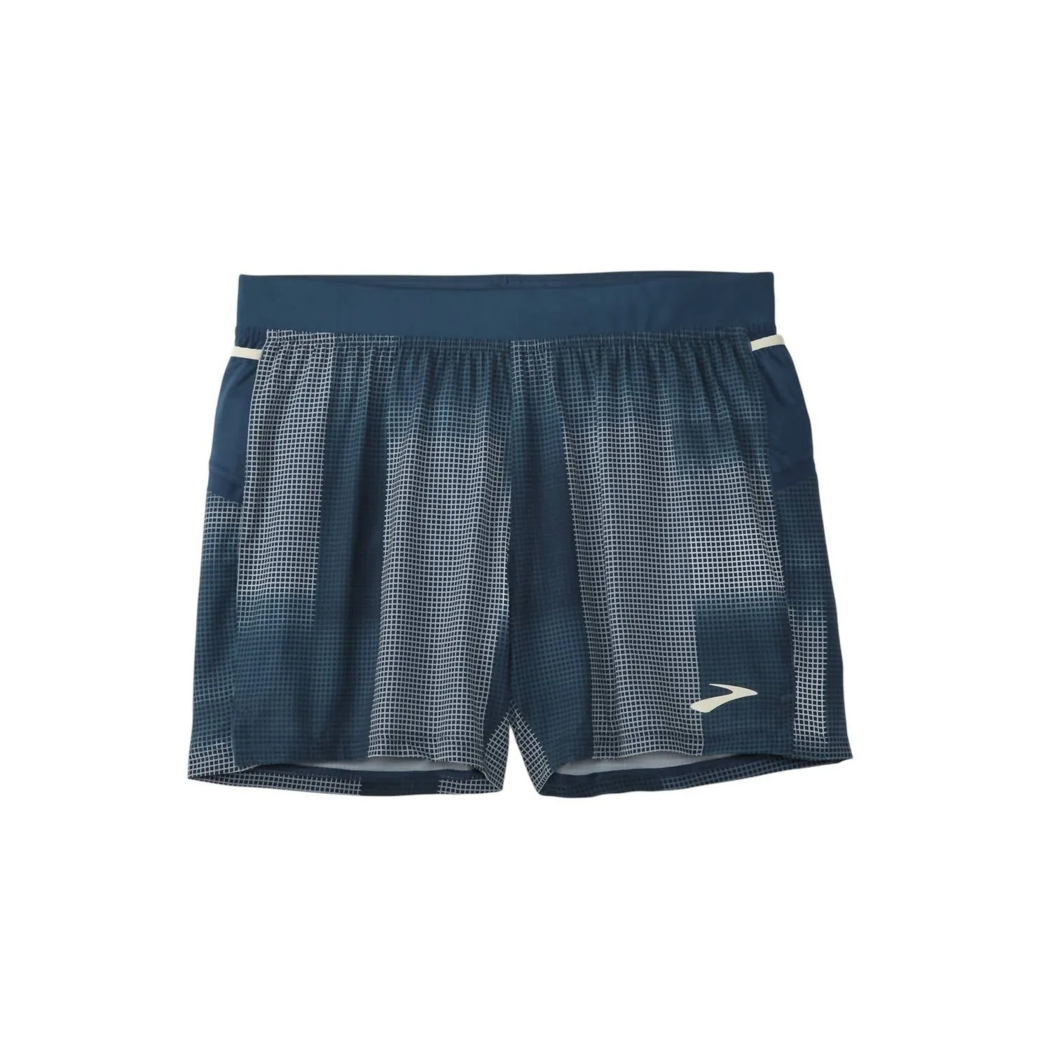 Men's Sherpa 5" Short In Indigo Rush Altitude Print