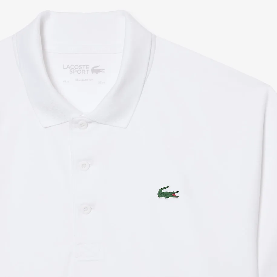 Men's SPORT Breathable Abrasion-Resistant Interlock Polo White