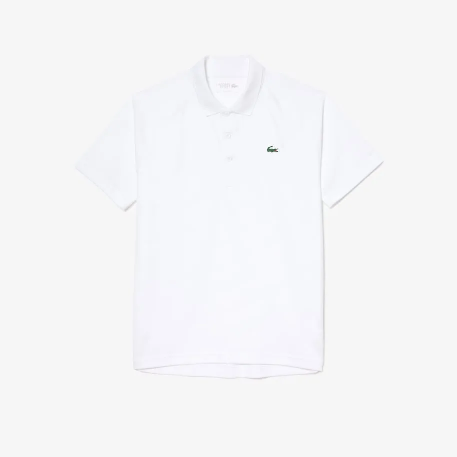 Men's SPORT Breathable Abrasion-Resistant Interlock Polo White