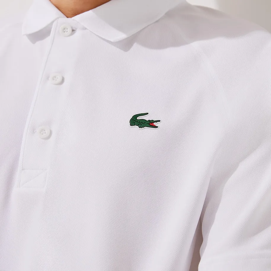 Men's SPORT Breathable Abrasion-Resistant Interlock Polo White