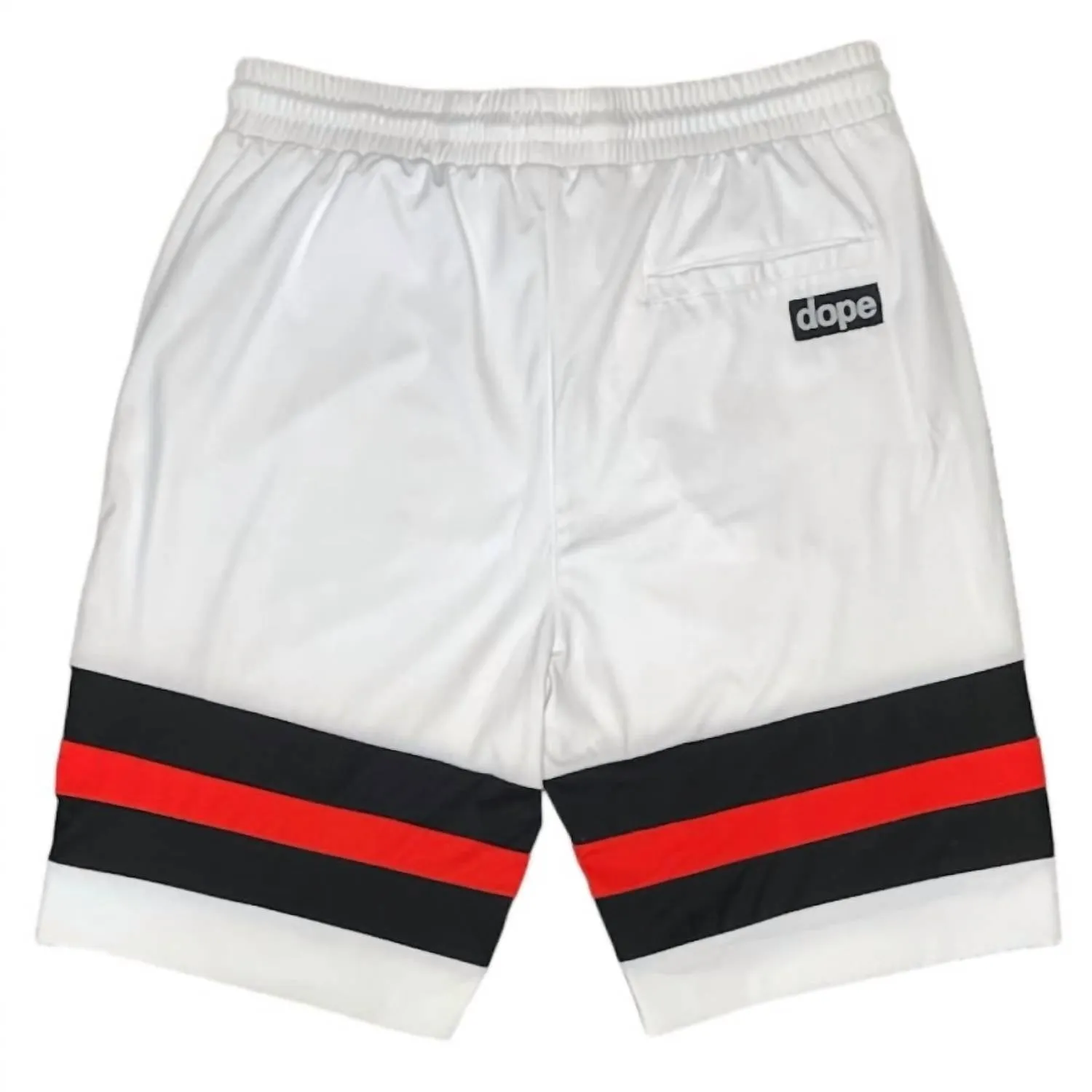 Men's Stripe Short In White