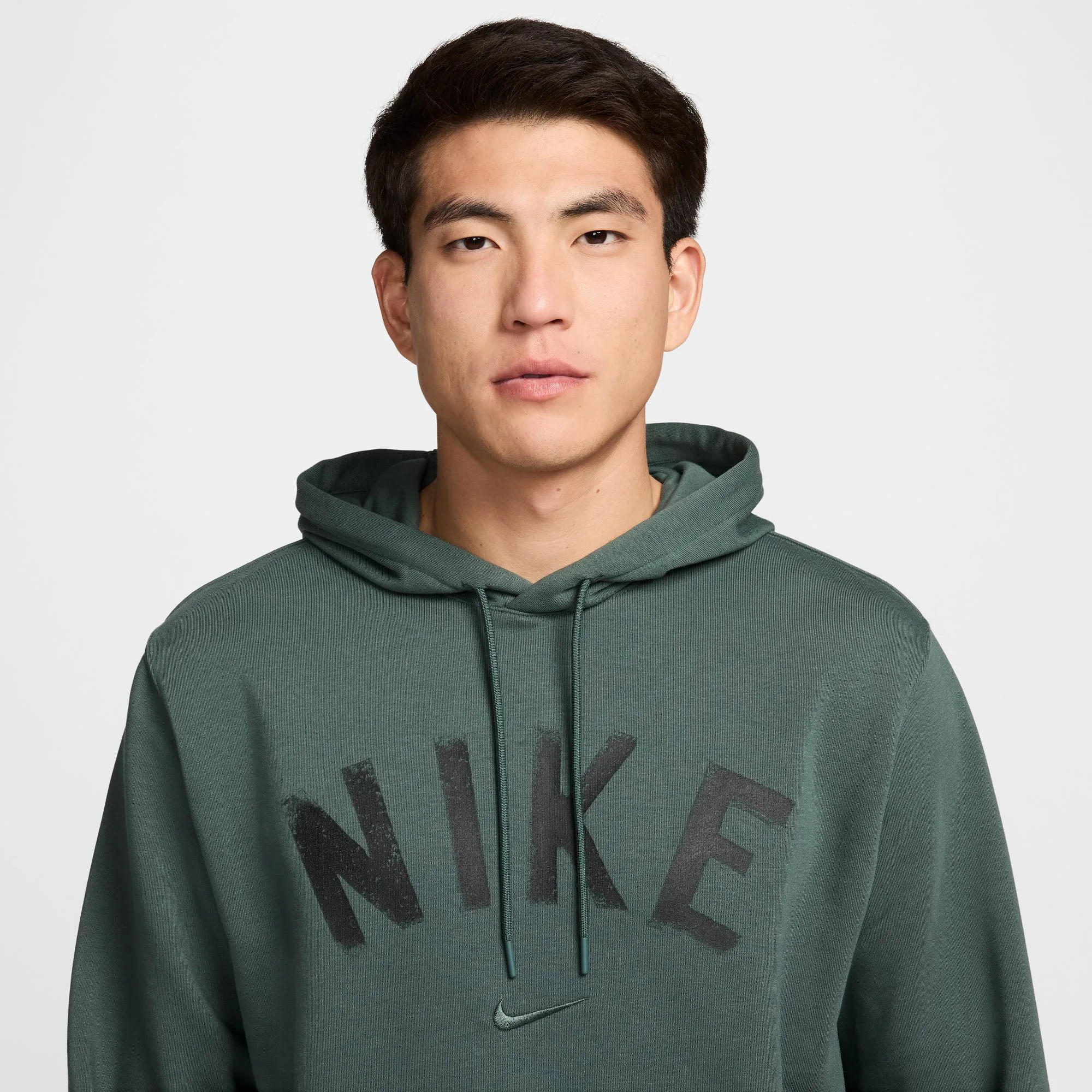 Men's Swoosh Fleece Pullover Fitness Hoodie
