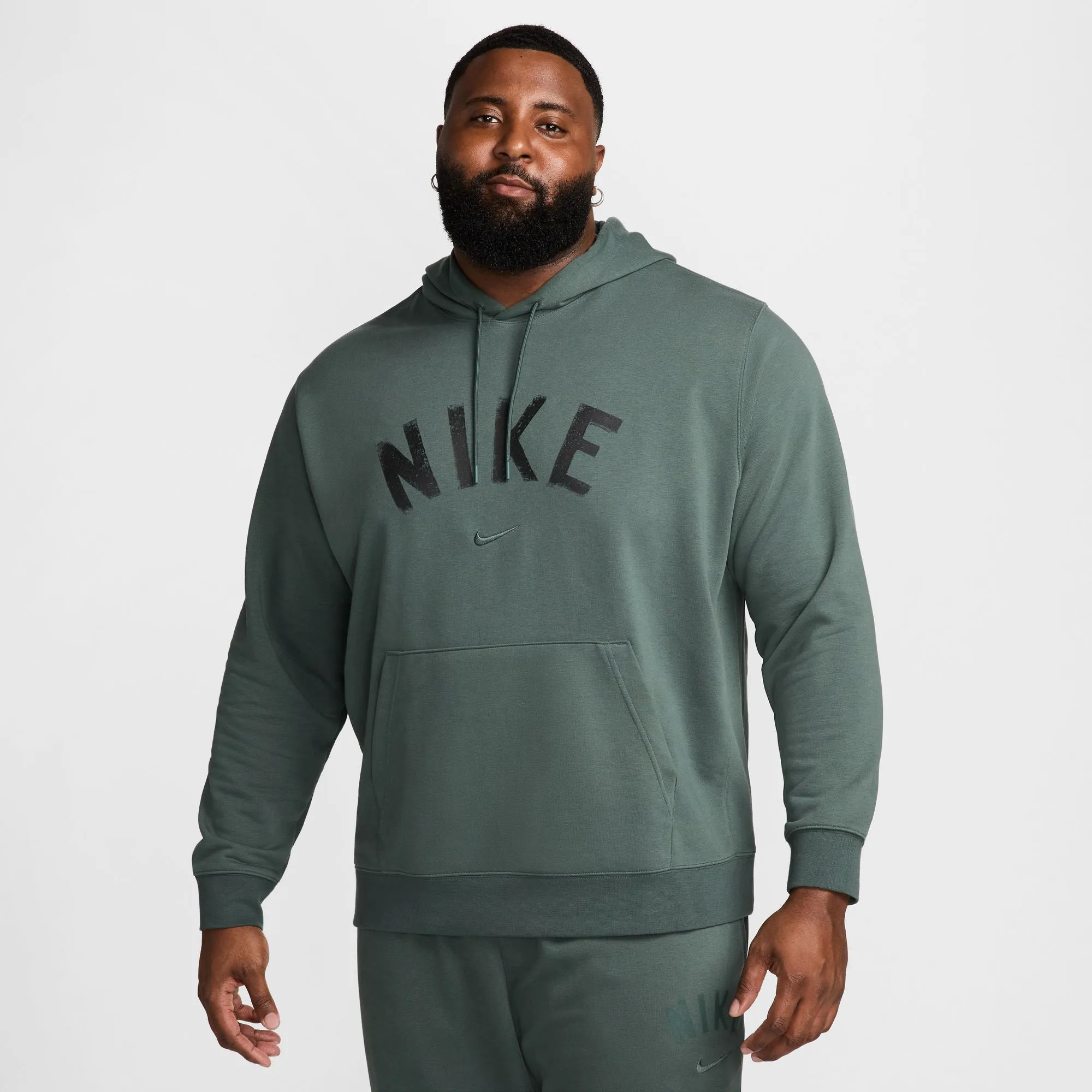 Men's Swoosh Fleece Pullover Fitness Hoodie
