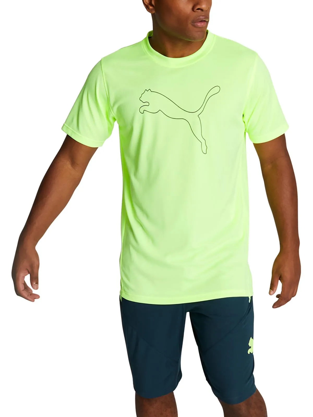 Mens Training Polyester Shorts