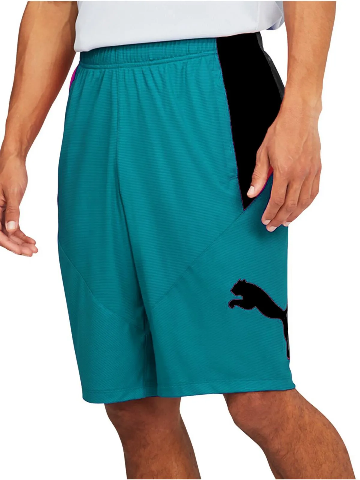 Mens Training Polyester Shorts