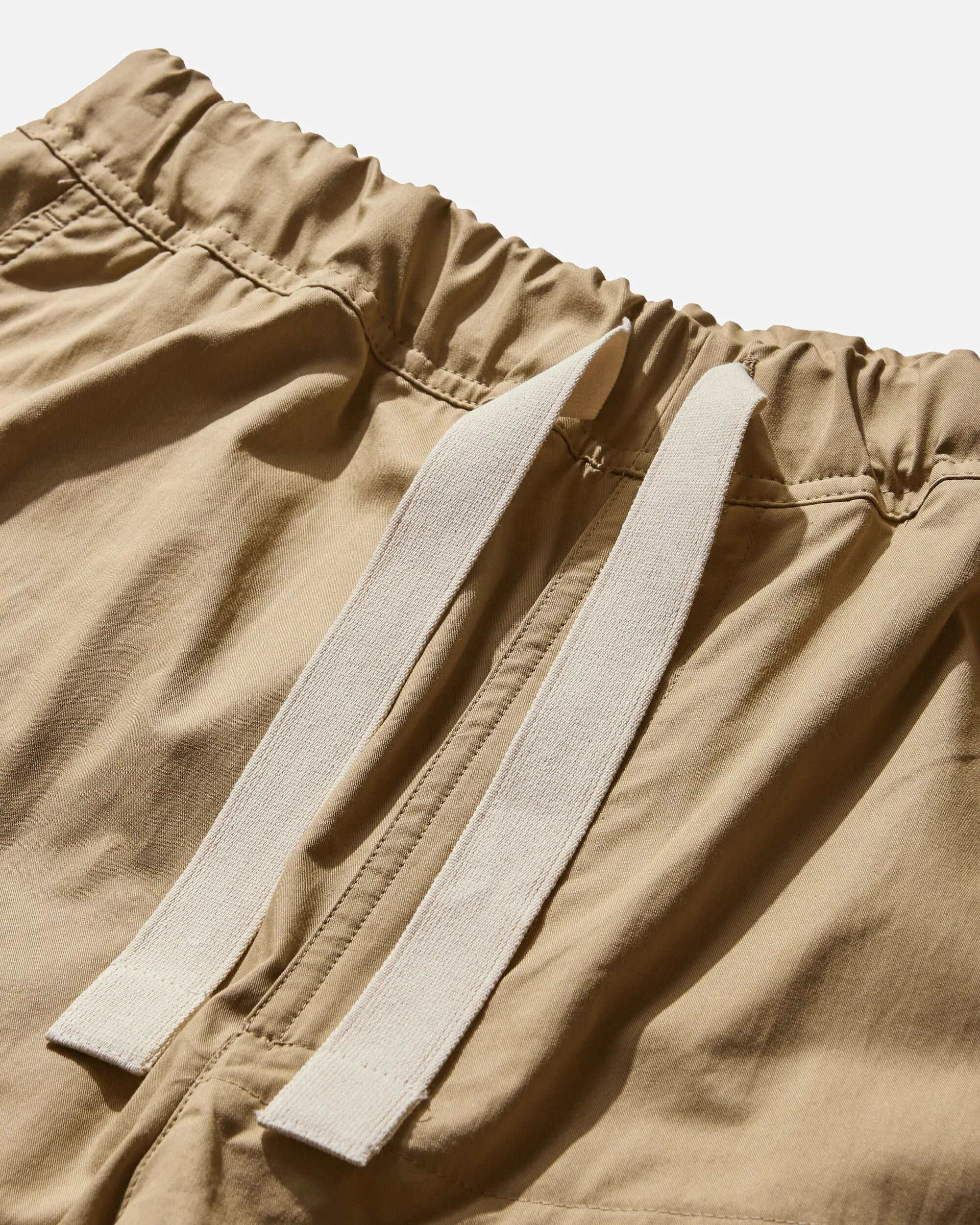 Men's Viscose Drawstring Pants Beige