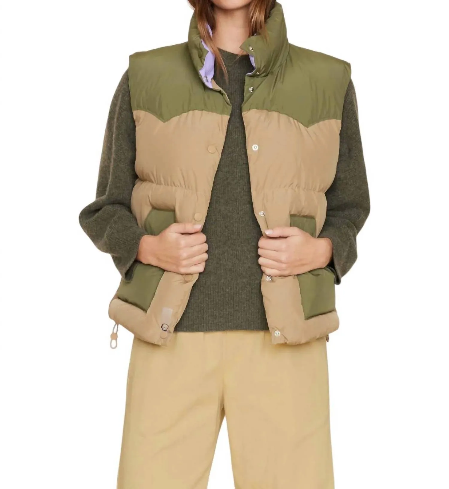 Miller Vest In Woodland