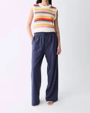 Moura Knit Vest In Multicolor
