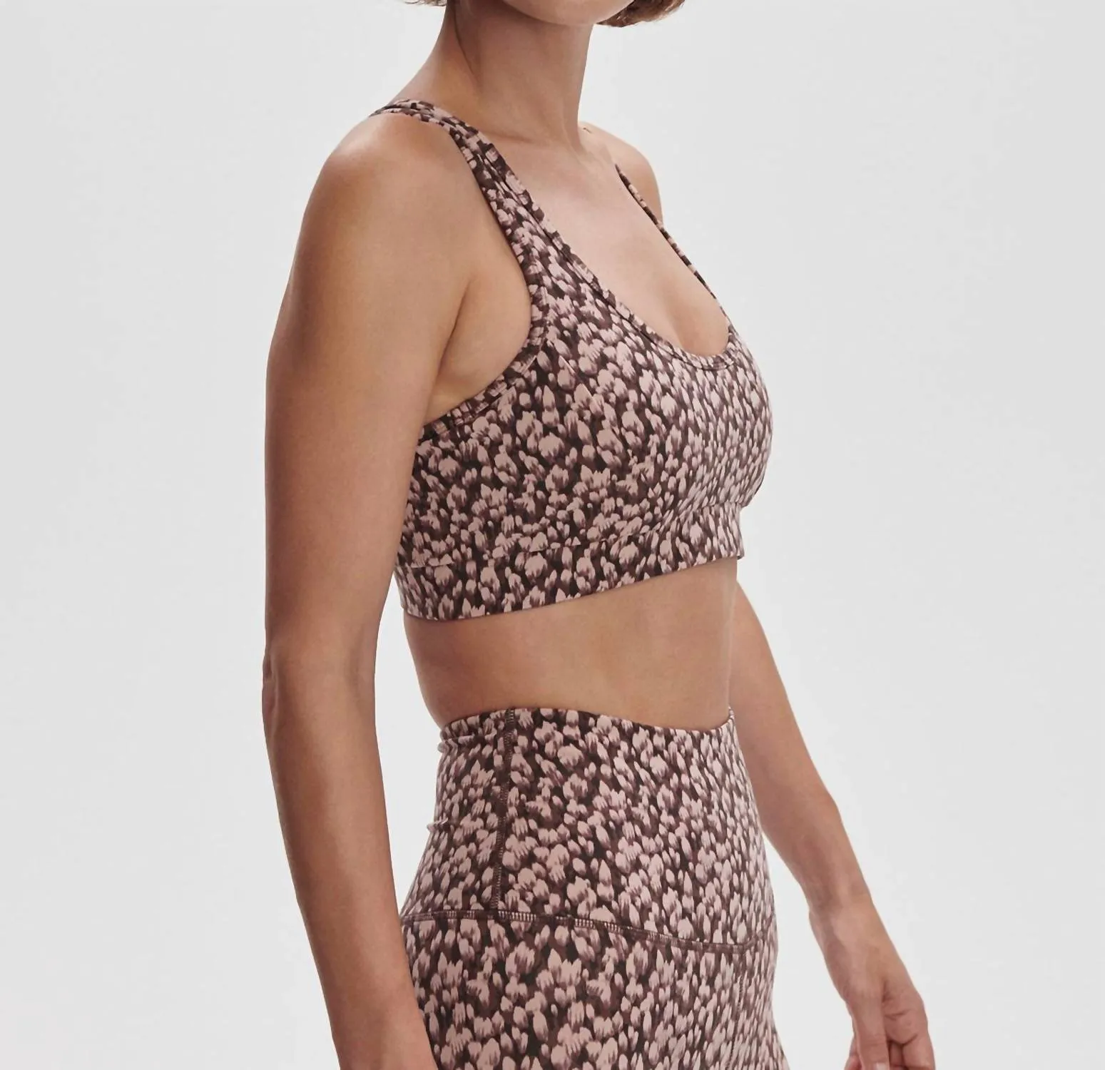 Move Selma Bra In Deep Mauve Petal