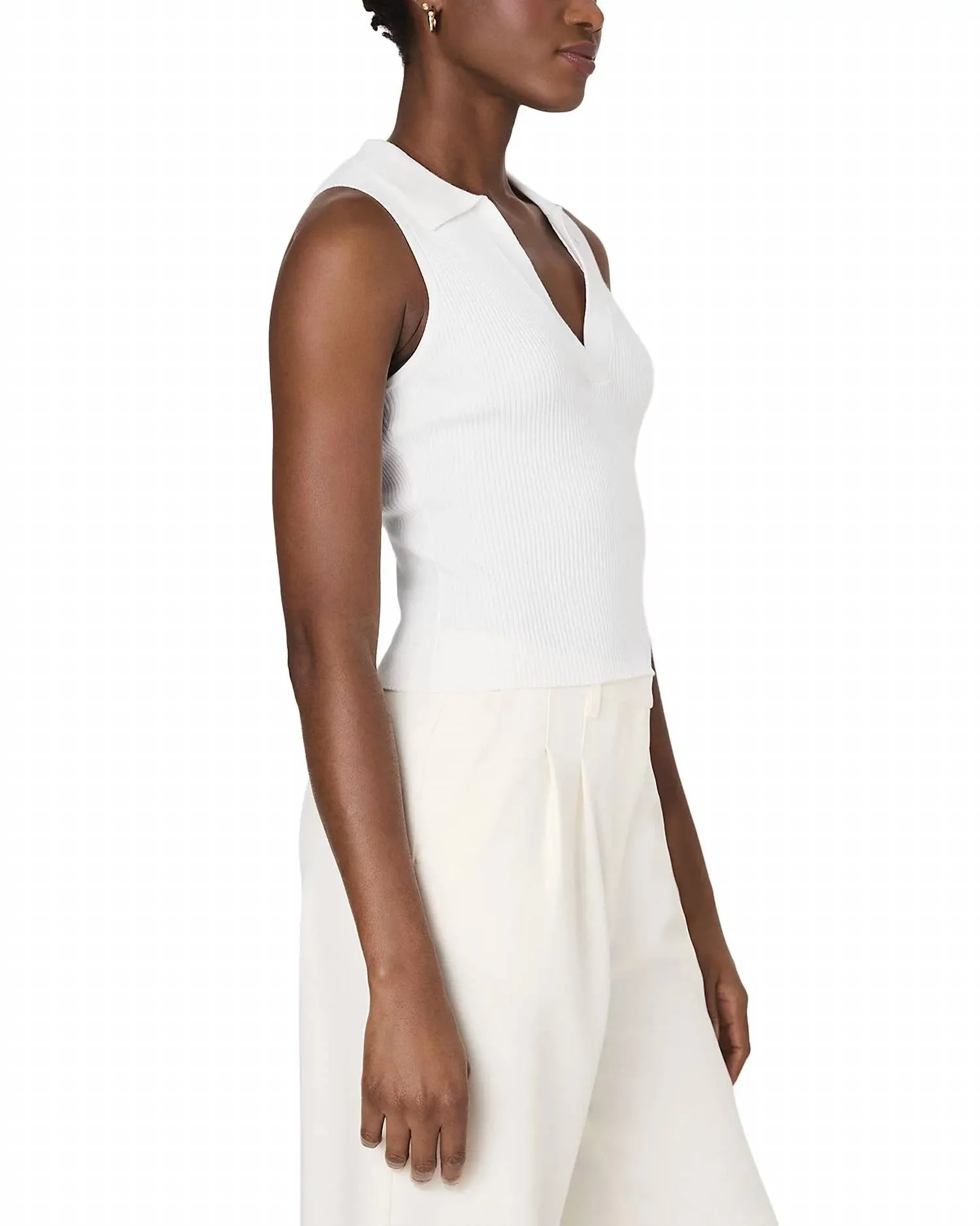 Mozza Vest In Cream