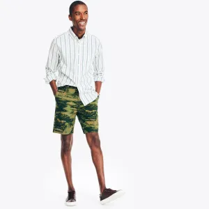 Nautica Mens 8.5" Printed Deck Short