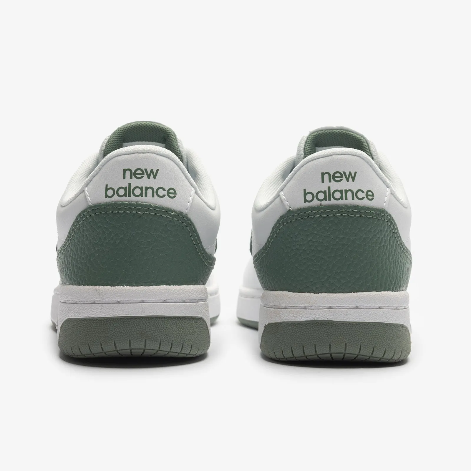 NEW BALANCE MEN'S BB80 GREEN/WHITE SNEAKER SHOES