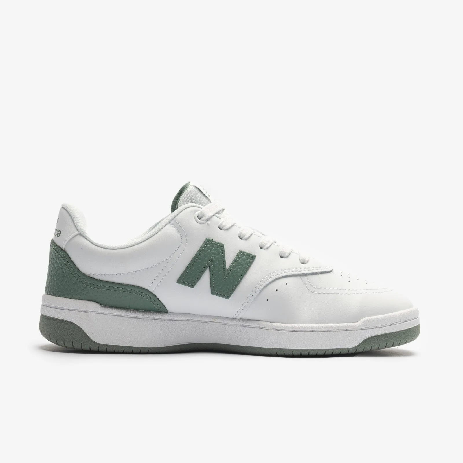 NEW BALANCE MEN'S BB80 GREEN/WHITE SNEAKER SHOES