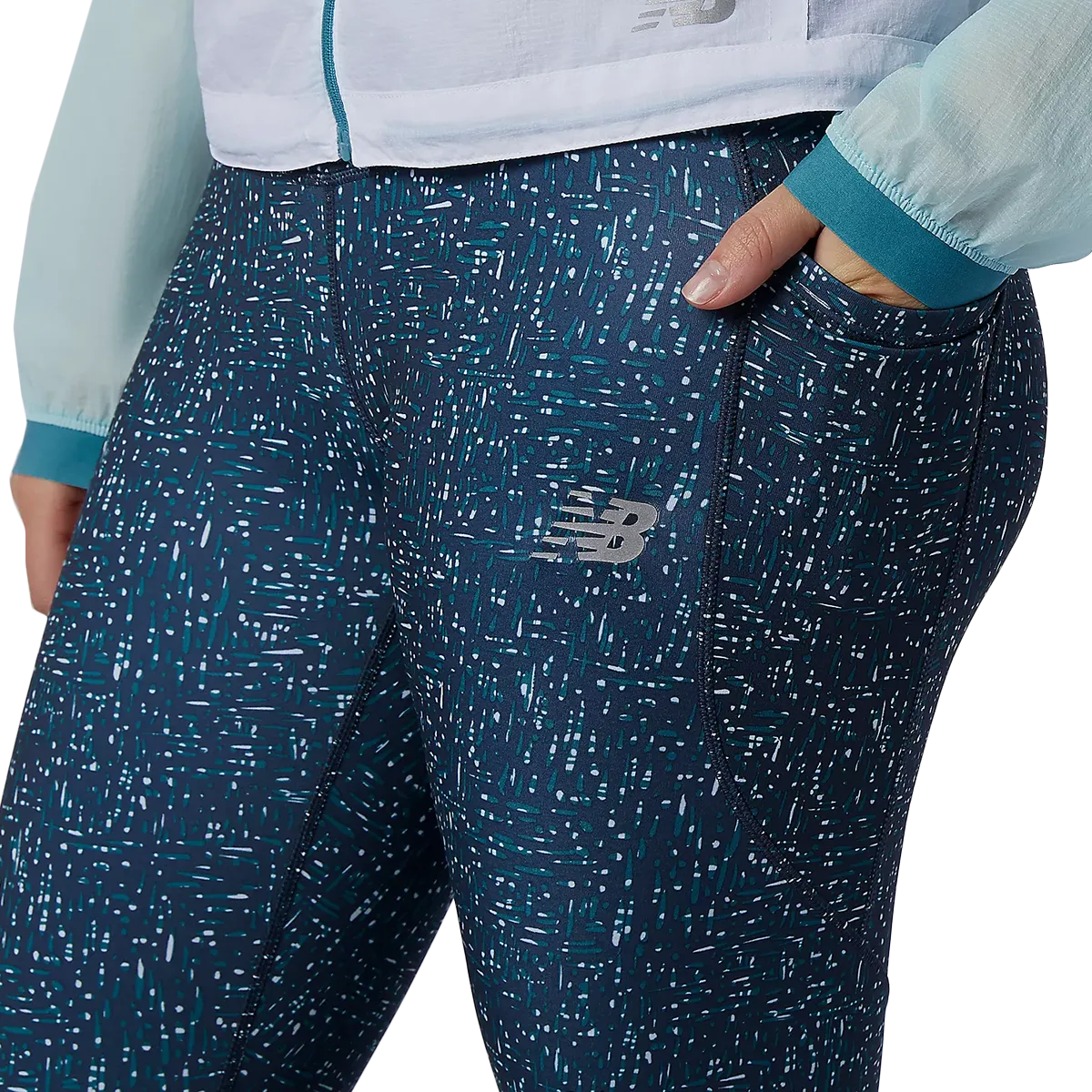 New Balance Women's Printed Impact Tight