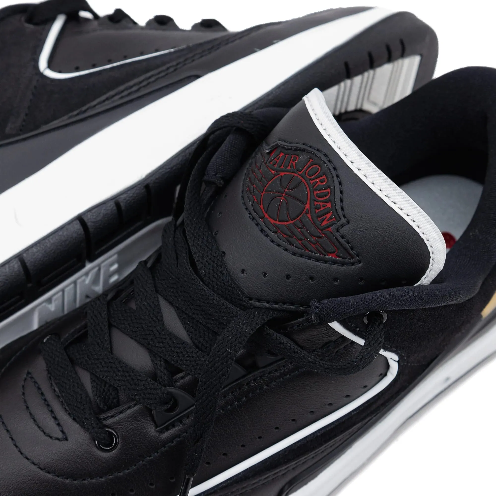 Nike Air Jordan 2 Retro Low Black/Varsity Red  DX4401-001 Women's