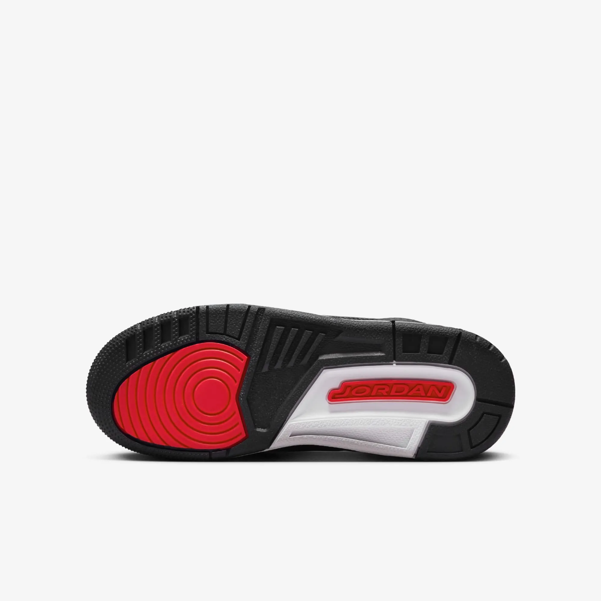 Nike Air Jordan 3 Retro Black/Siren Red-Hyper Jade  FV5437-001 Grade-School