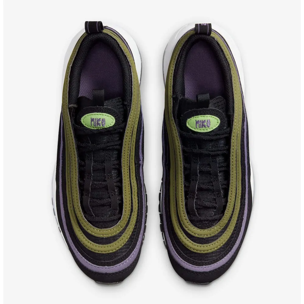 Nike Air Max 97 Black/Elemental Pink  DX4734-001 Grade-School