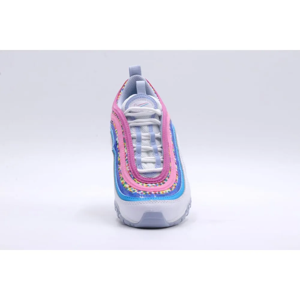 Nike Air Max 97 SE White/Blue Lightning  DV7550-100 Grade-School