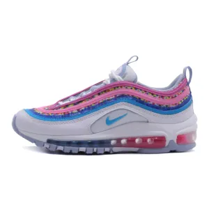 Nike Air Max 97 SE White/Blue Lightning  DV7550-100 Grade-School