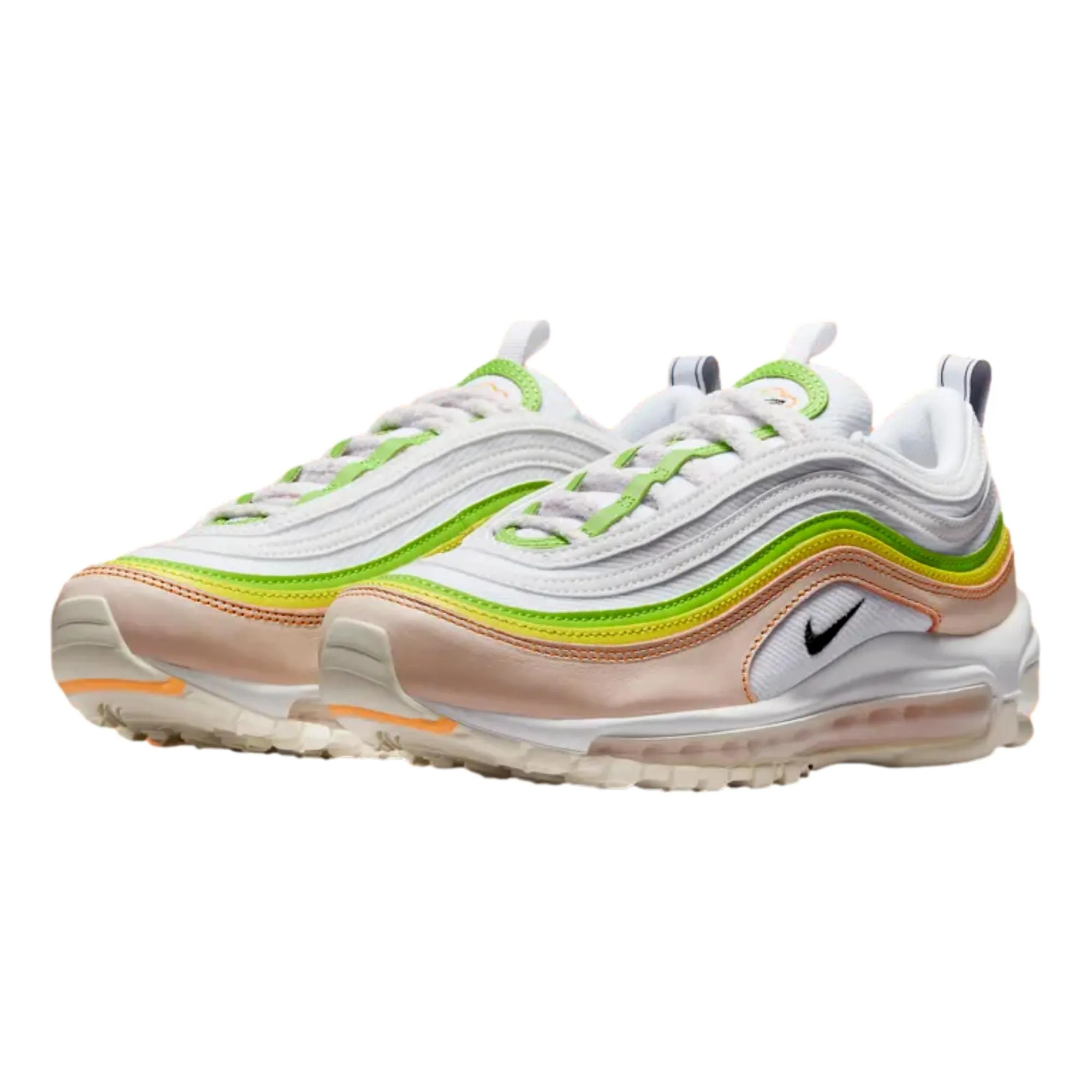Nike Air Max 97 White/Black-Pearl Pink  FD0870-100 Women's