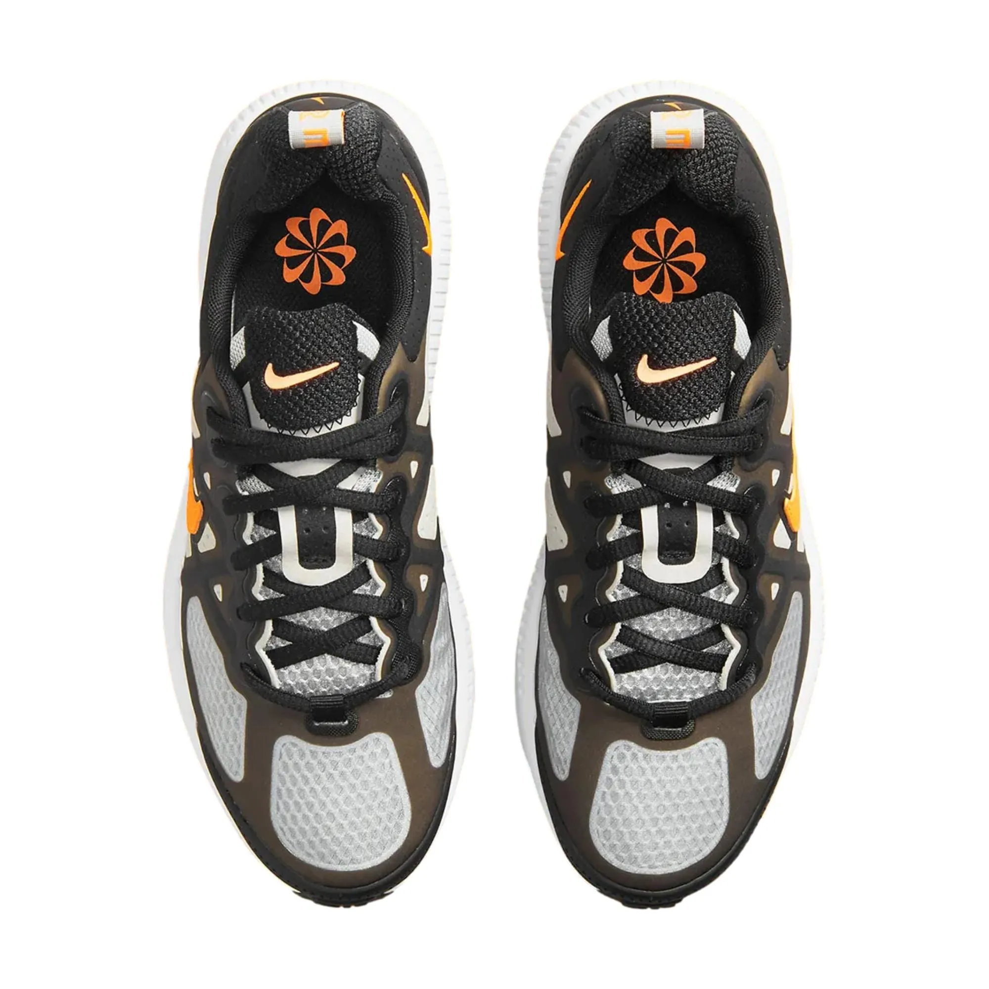 Nike Air Max Genome Black/Total Orange-Grey Fog  CZ4652-002 Grade-School