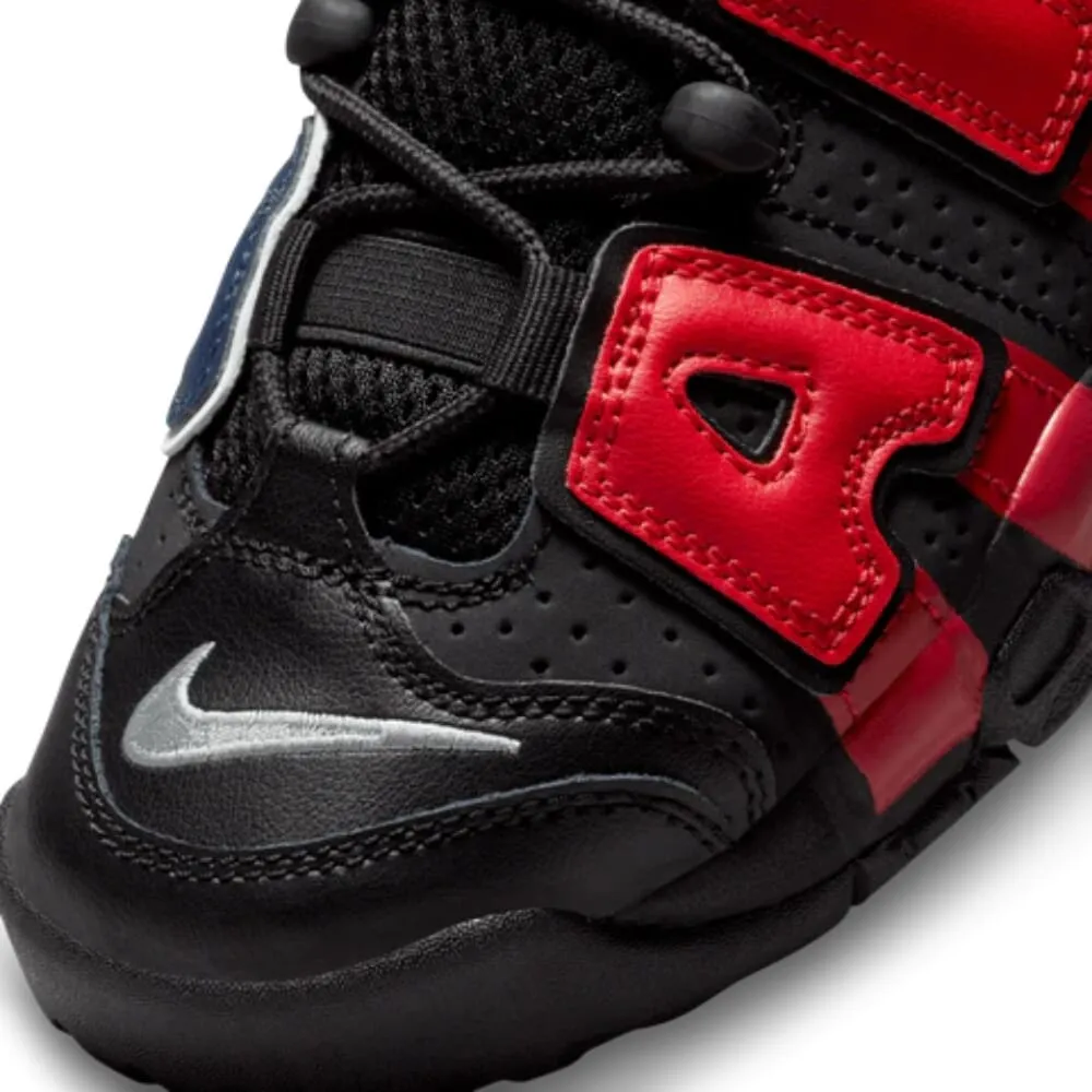 Nike Air More Uptempo Black/University Red  DM0019-001 Pre-School