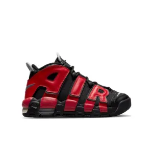 Nike Air More Uptempo Black/University Red  DM0019-001 Pre-School