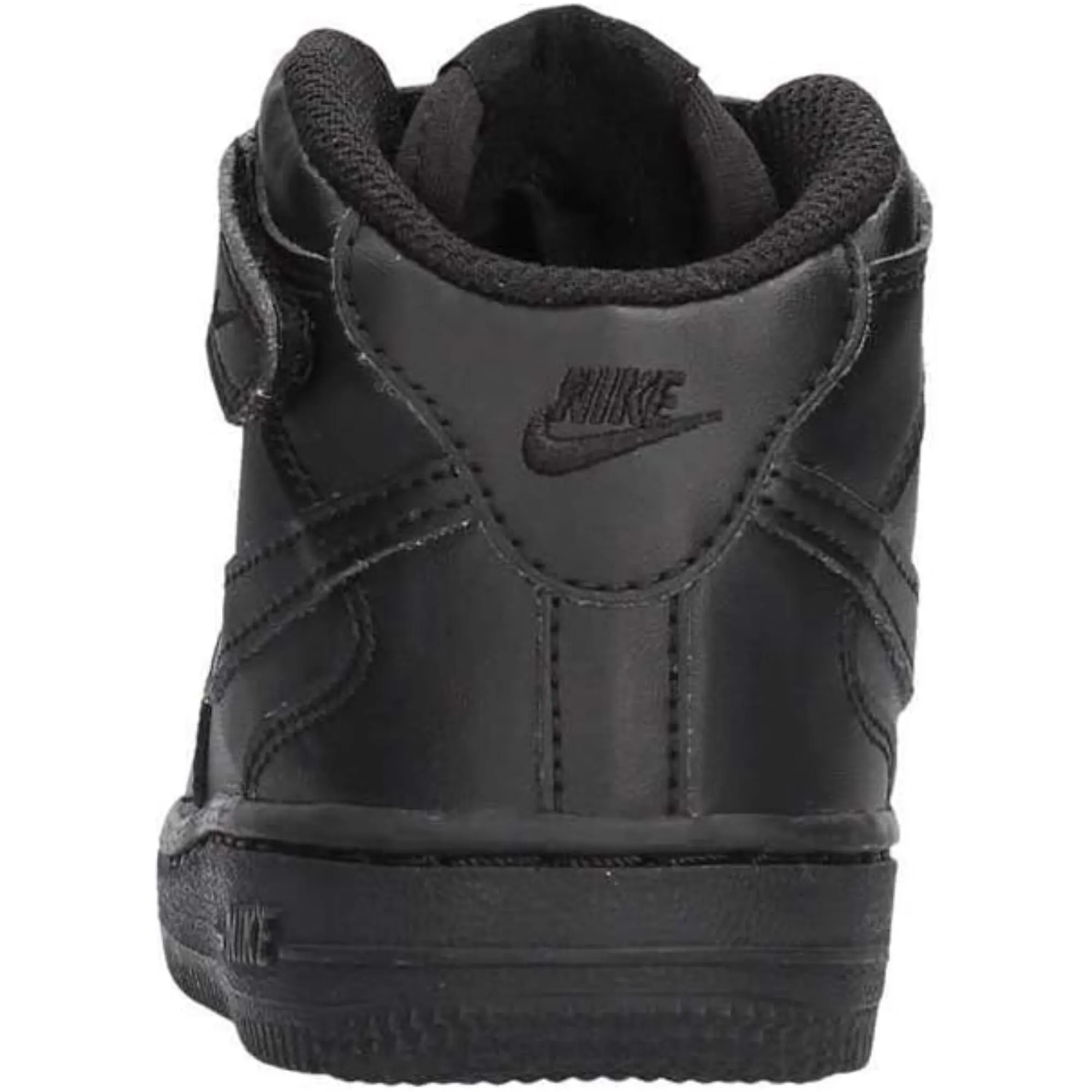 Nike Force 1 Mid Black/Black  314197-004 Toddler