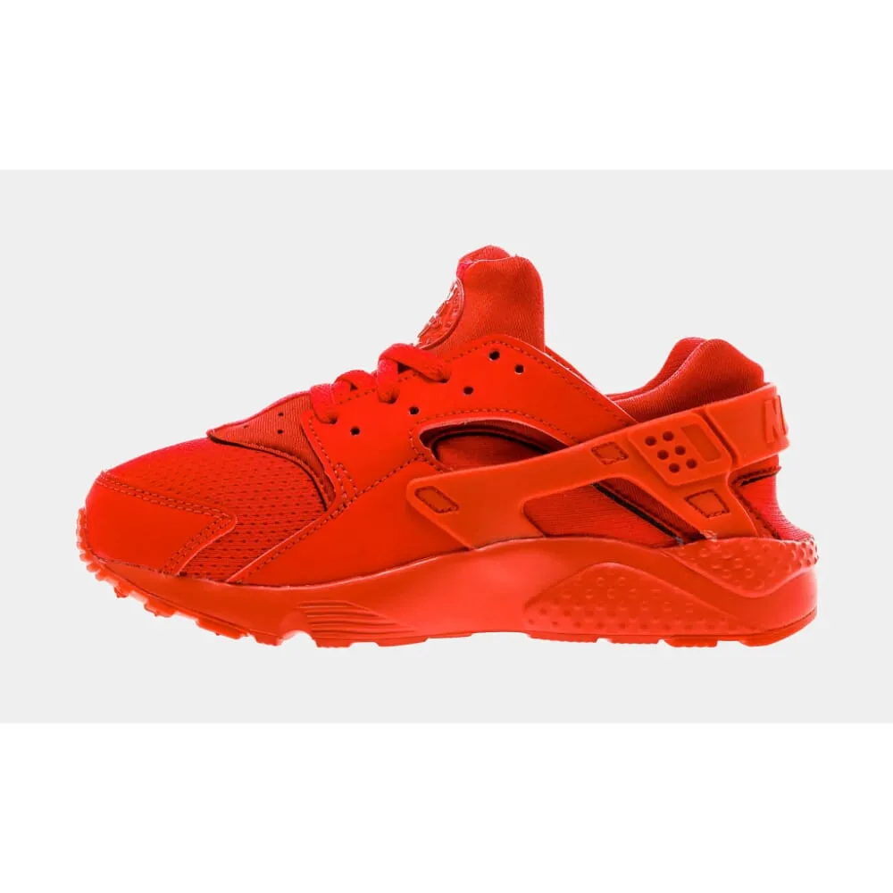 Nike Huarache Run University Red/University Red  704949-600 Pre-School