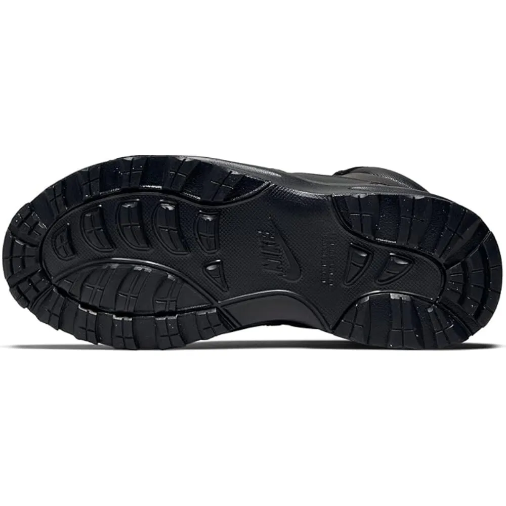 Nike Manoa Leather Black/Black-Black  BQ5373-001 Pre-School