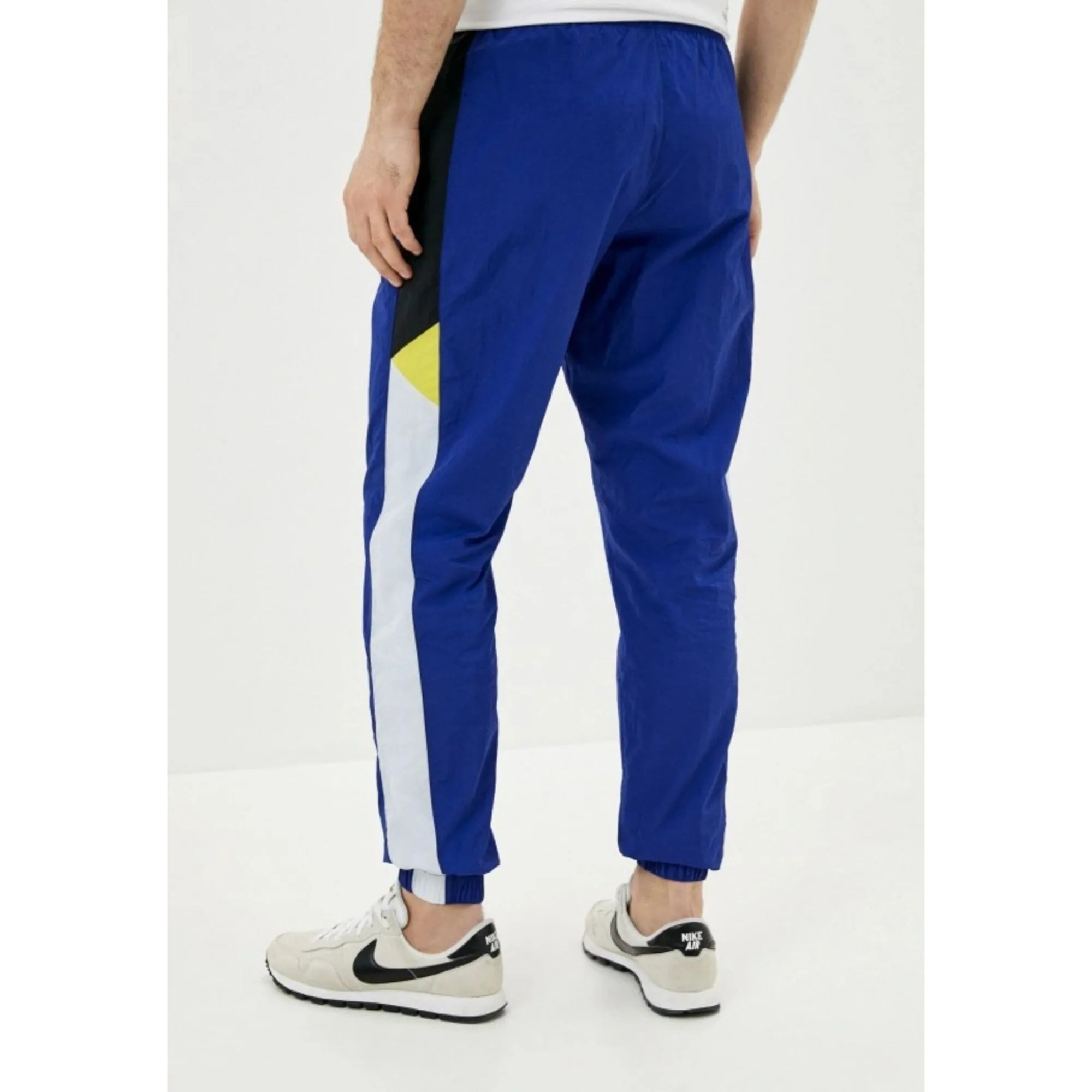Nike Sportswear Heritage Windrunner Pants Blue/Yellow  CJ5484-455 Men's