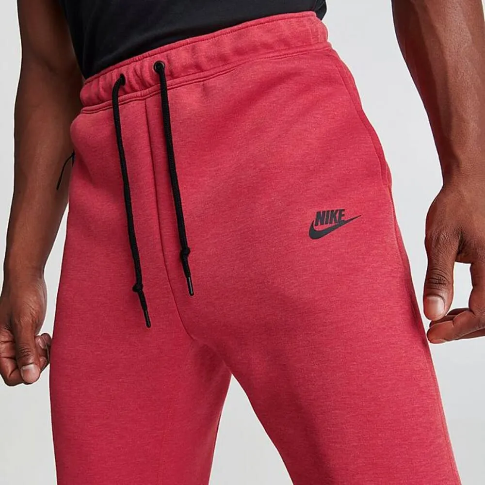Nike Sportswear Tech Fleece Jogger Pants Red/Black  FB8002-672 Men's