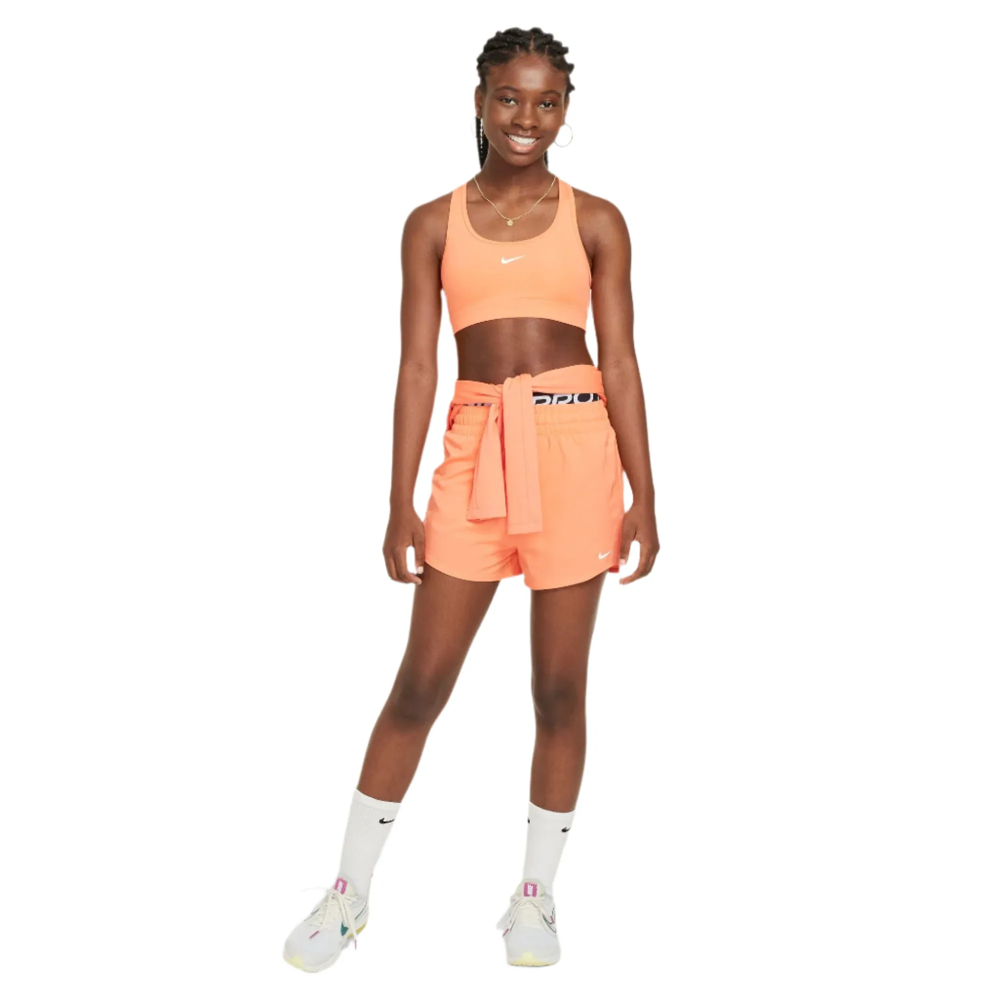 Nike Swoosh Big Kids Girls Sports Bra