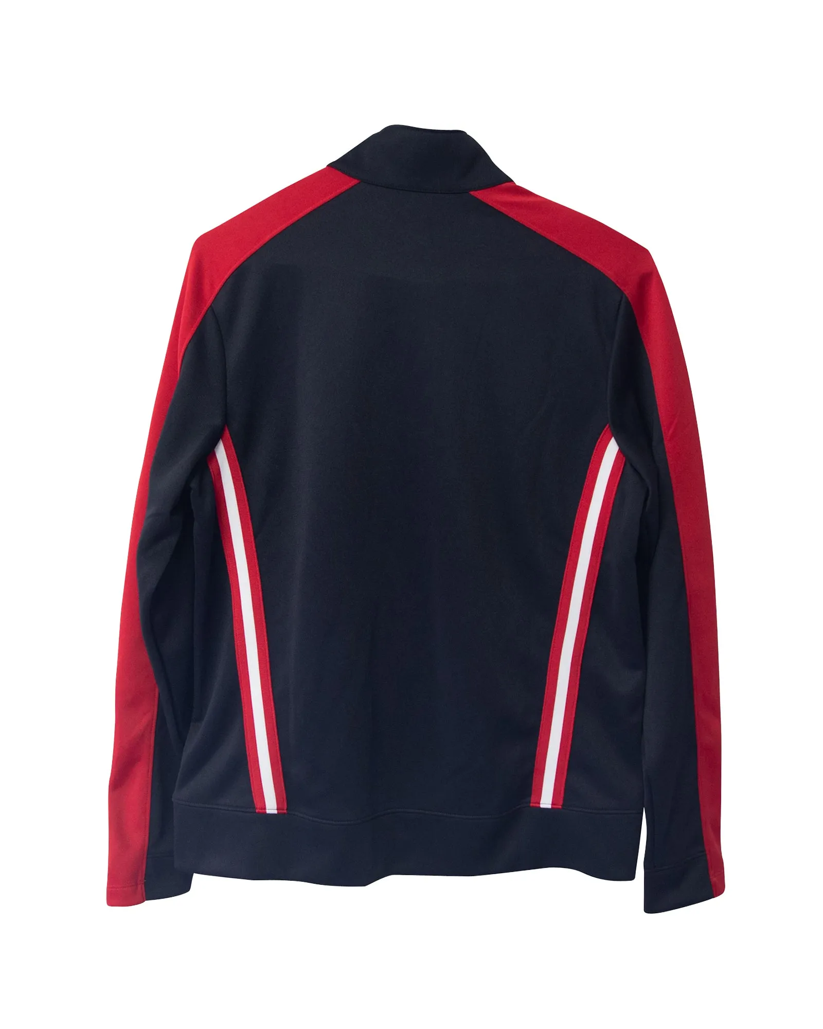 Nike x Air Jordan Jumpman Track Jacket in Red and Black Polyester