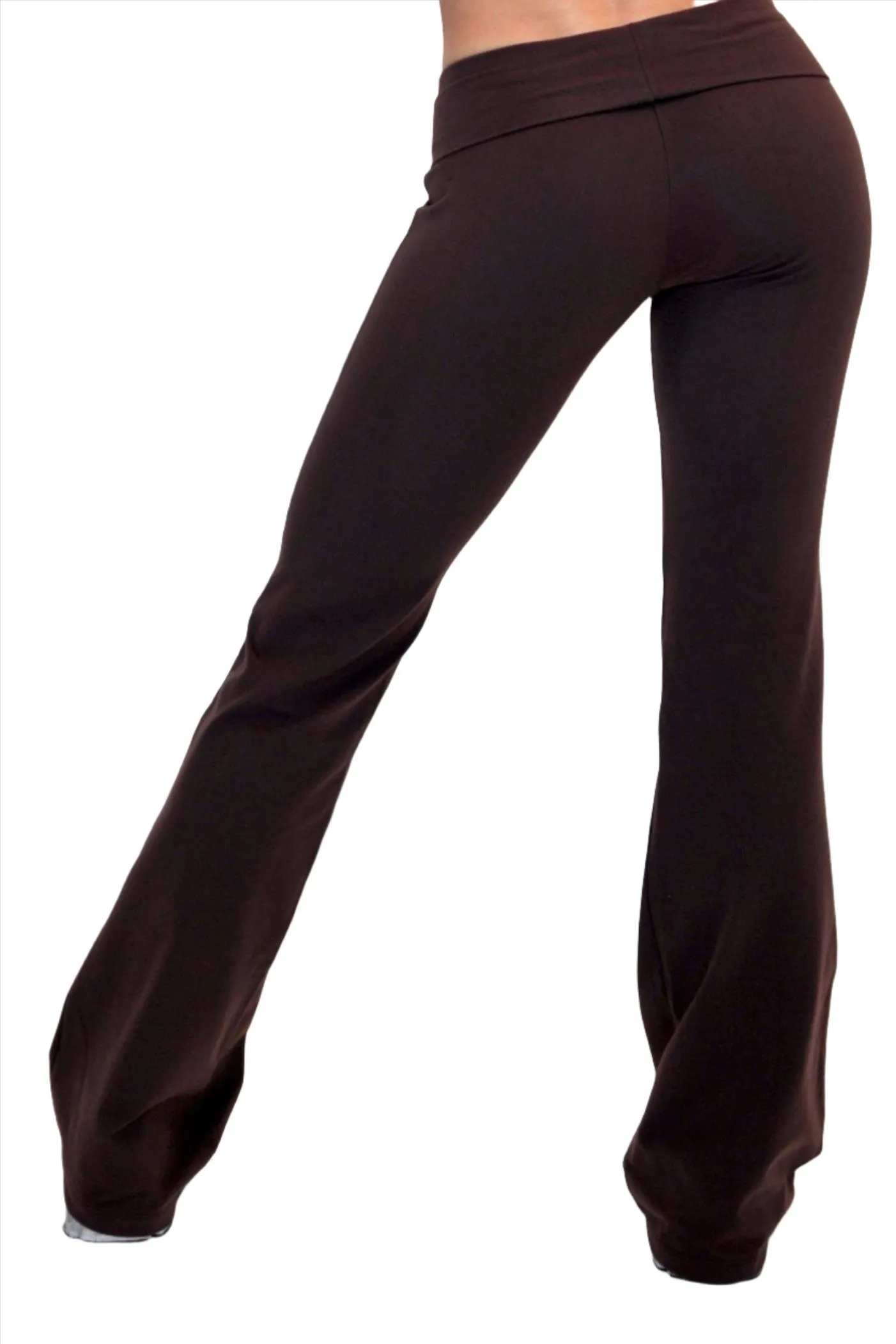 One Step Ahead Brushed Supplex Roll Down Bootcut Pant 20121