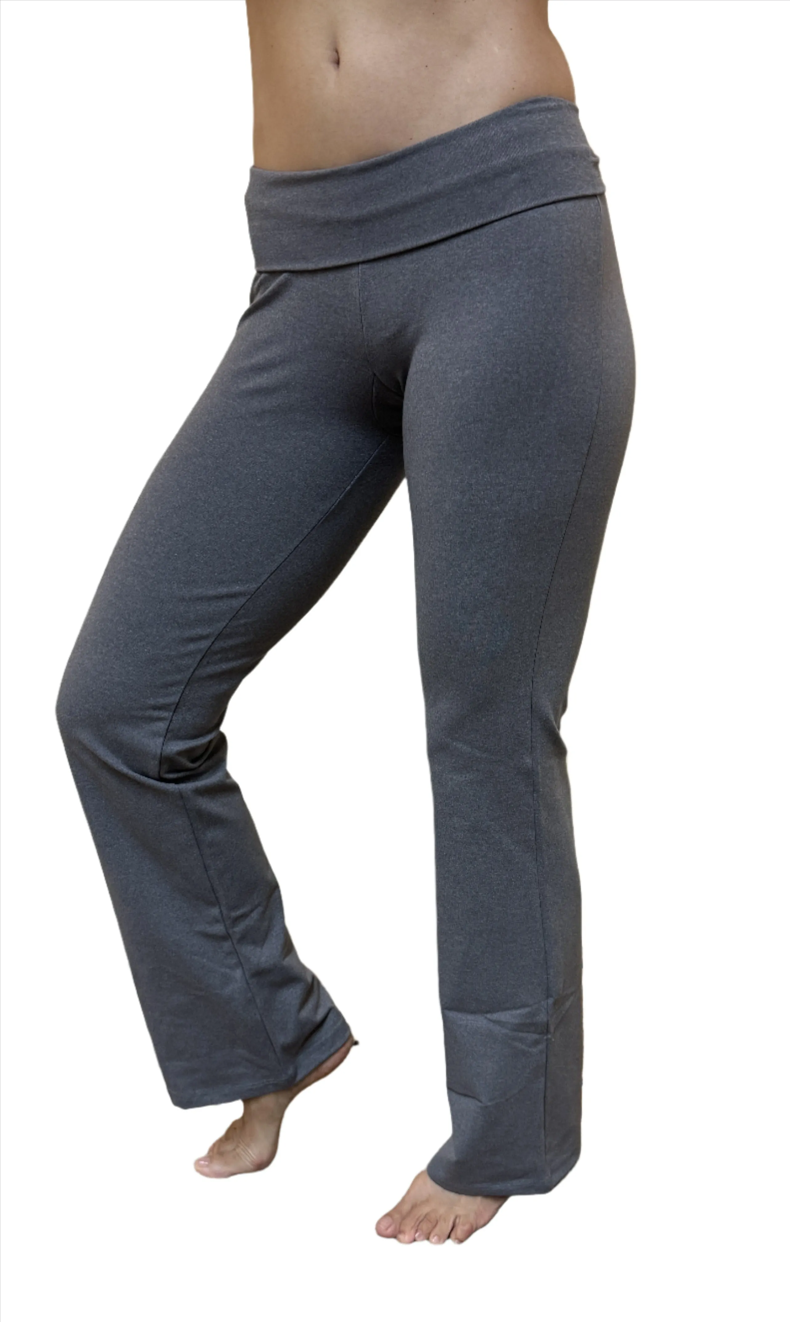 One Step Ahead Brushed Supplex Roll Down Bootcut Pant 20121