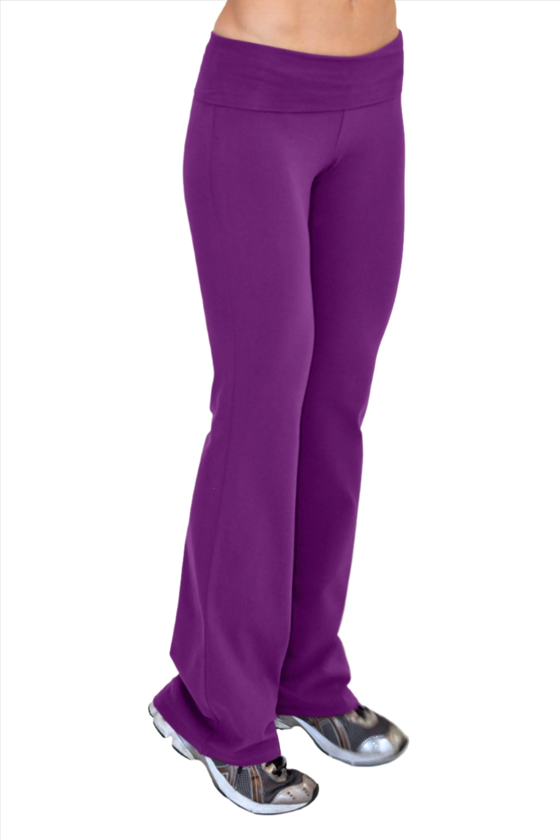 One Step Ahead Brushed Supplex Roll Down Bootcut Pant 20121