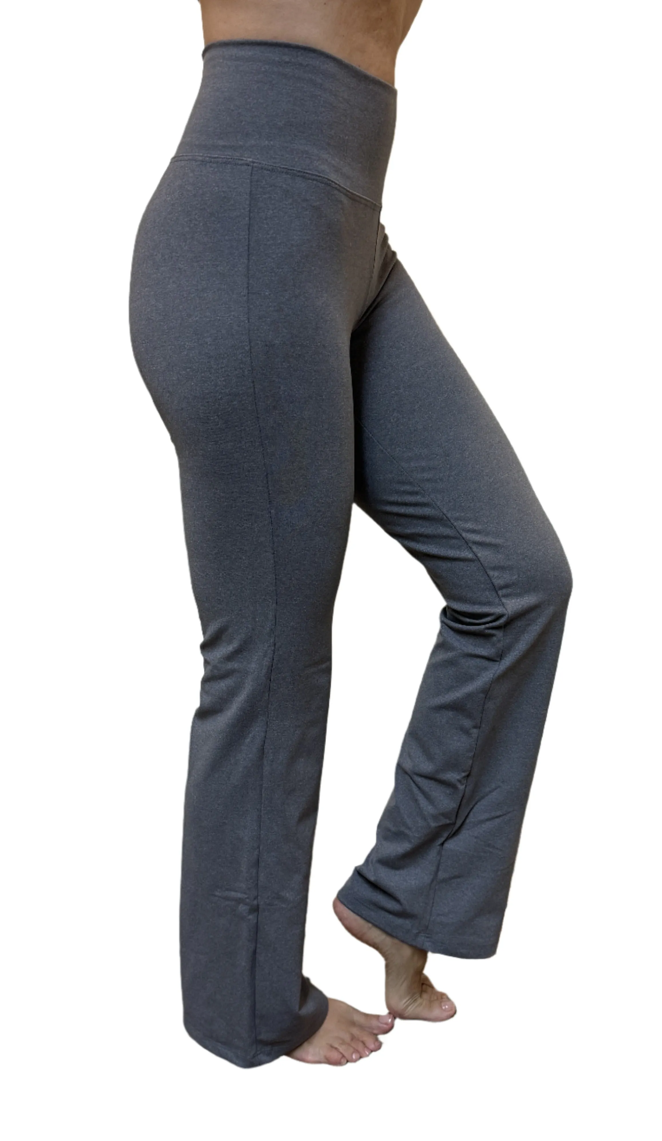 One Step Ahead Brushed Supplex Roll Down Bootcut Pant 20121