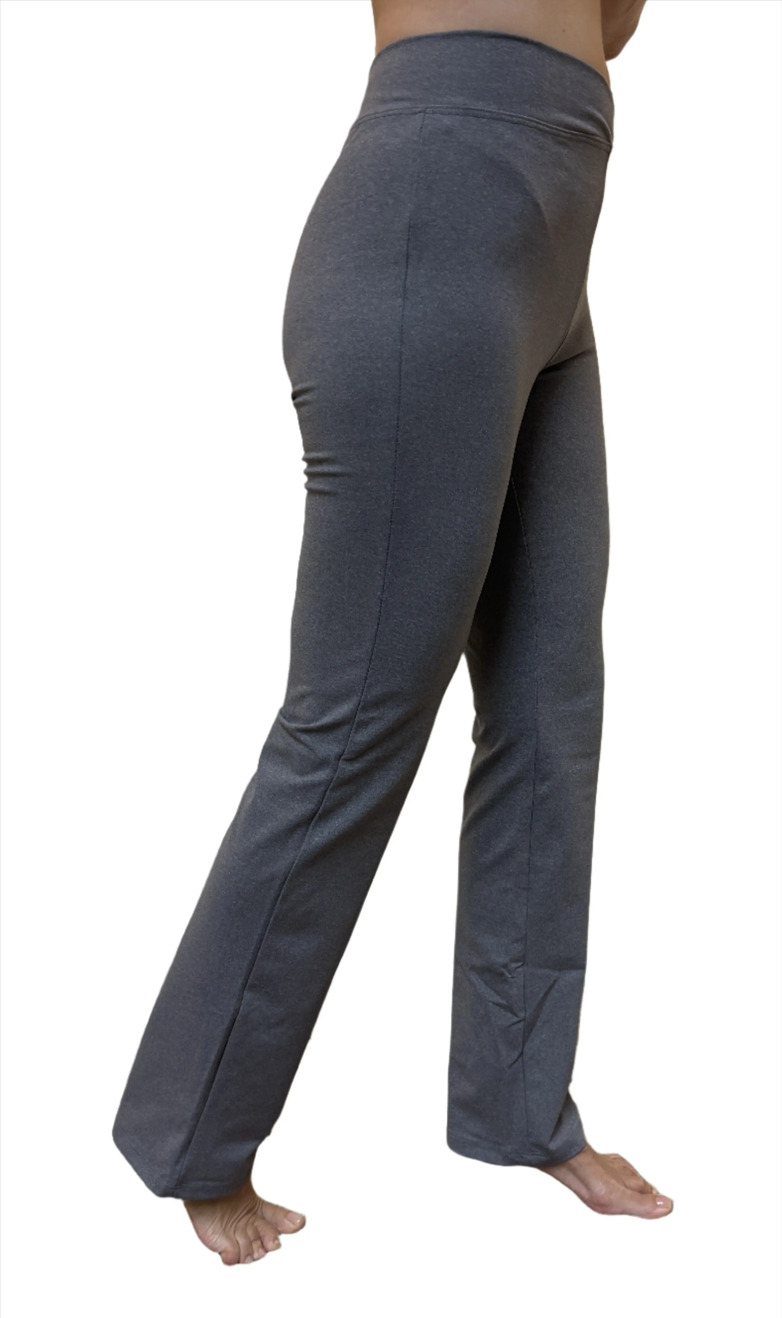 One Step Ahead Brushed Supplex V Front Straight Leg Pant 260